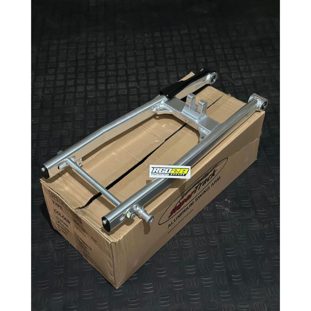 SWING ARM SUPERTRACK SILVER JUPITER MX KING 150 SIAP PASANG