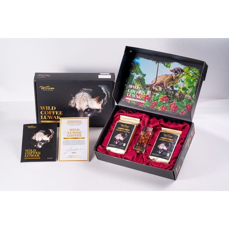 

Kopi Luwak Mandheling Luxury Box Kopi Luwak Wild Kopi Luwak Worcas isi 2