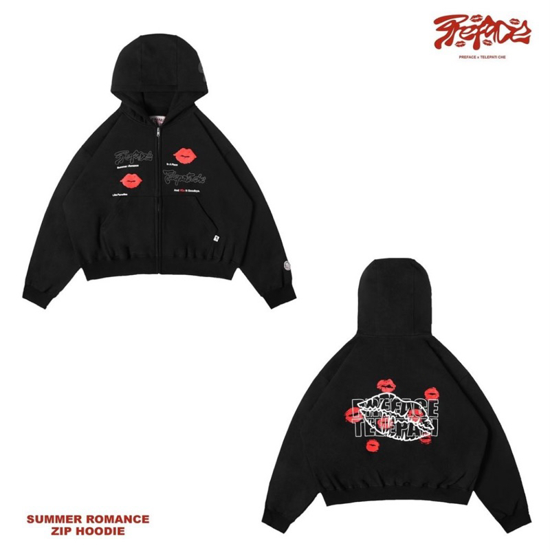 PREFACE TELEPATICHE ZIP HOODIE / ORIGINAL TELEPATI PREFACE