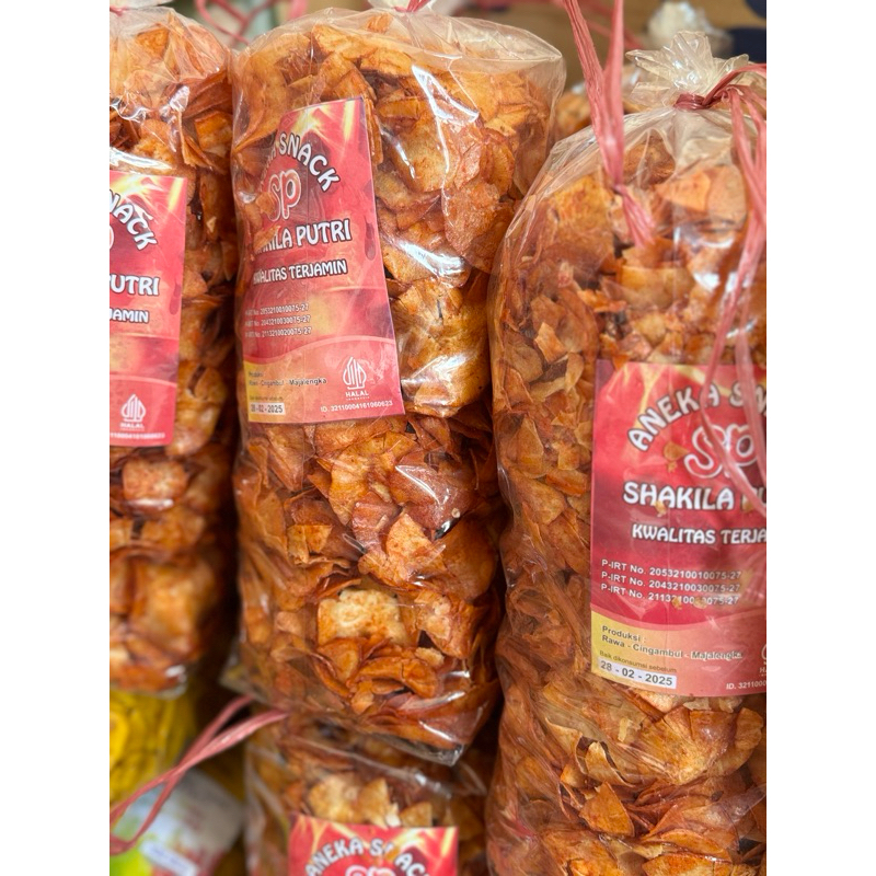 

Singkong Bumbu Rujak 1bal isi 1kg