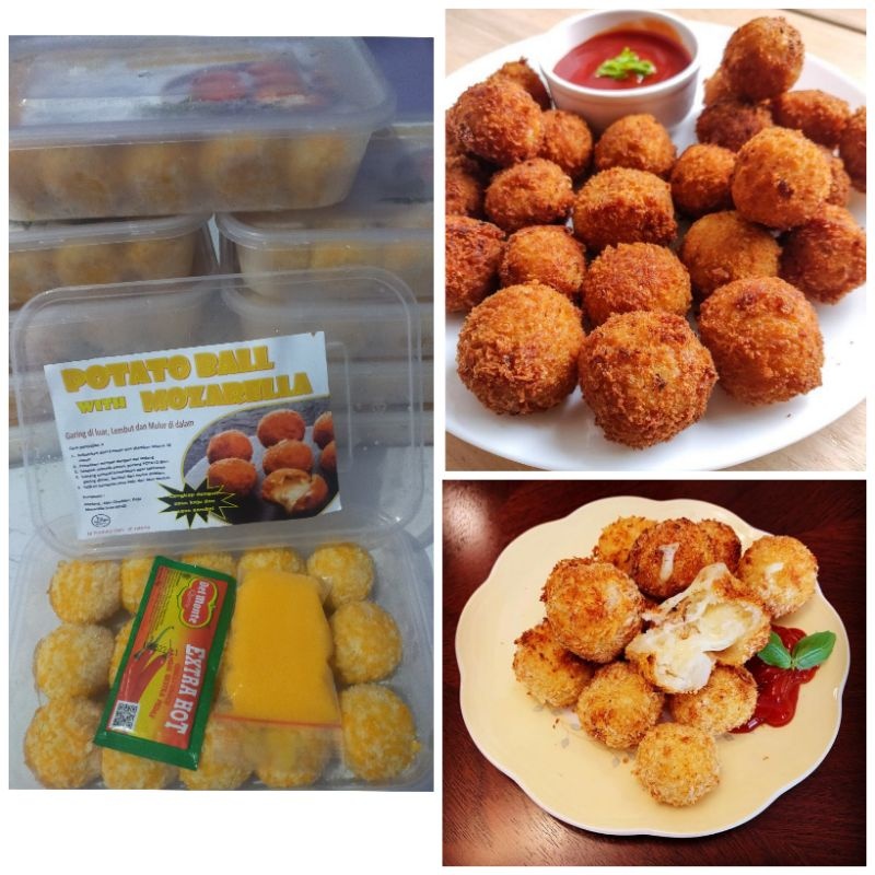 

Potato Moza /Potato Ball Mozarela 15pcs