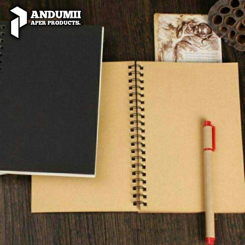 

BUKU SKETSA / SKETCHBOOK / SKETCHBOOK A5 BROWN / SKETCH BOOK / BUKU GAMBAR
