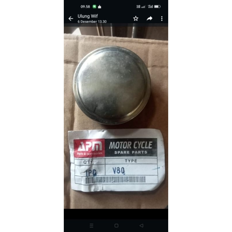 TUTUP TANGKI YAMAHA V75 V80 SAKHO
