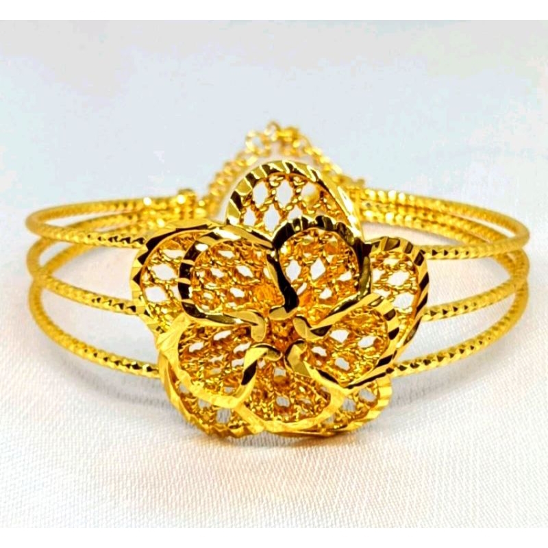 Gelang Bangle kendari lapis Emas 24k xuping terbaru