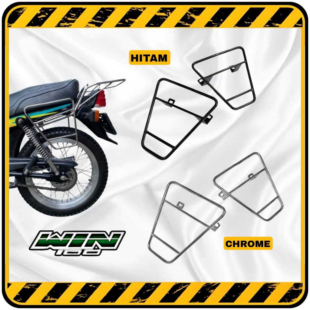 Rak / Braket Pangkon Tas Samping Side Bag HONDA WIN WIN100