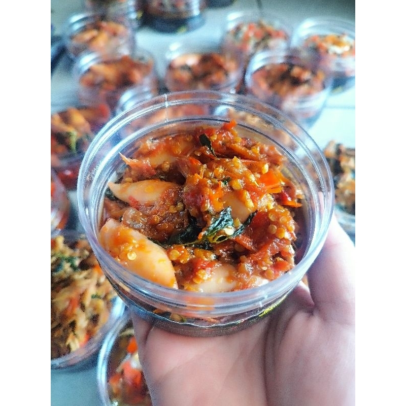 

Sambel cumi - sambel teri - sambel bawang - sambel terasi - sambel matah