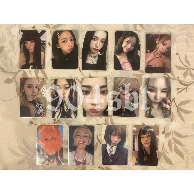 AESPA SEULGI SOMI — photocard