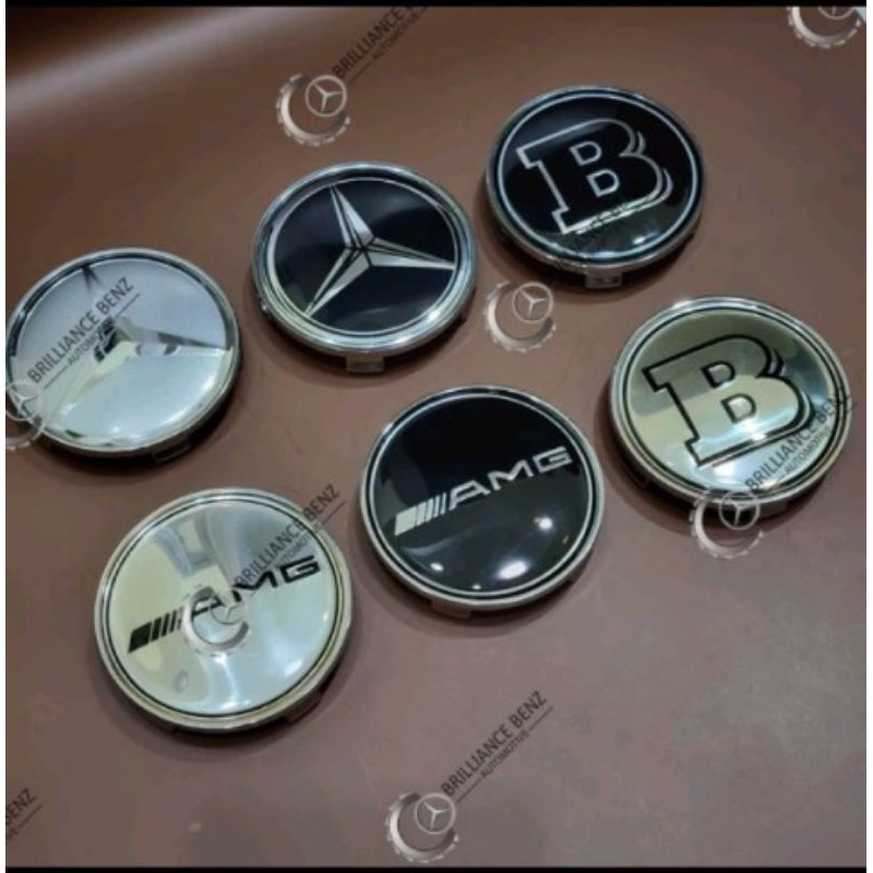 DOP RODA VELG MERCEDES BENZ BRABUS AMG 60MM 6CM DOP HUBCAPS WHEEL CENTER DOP