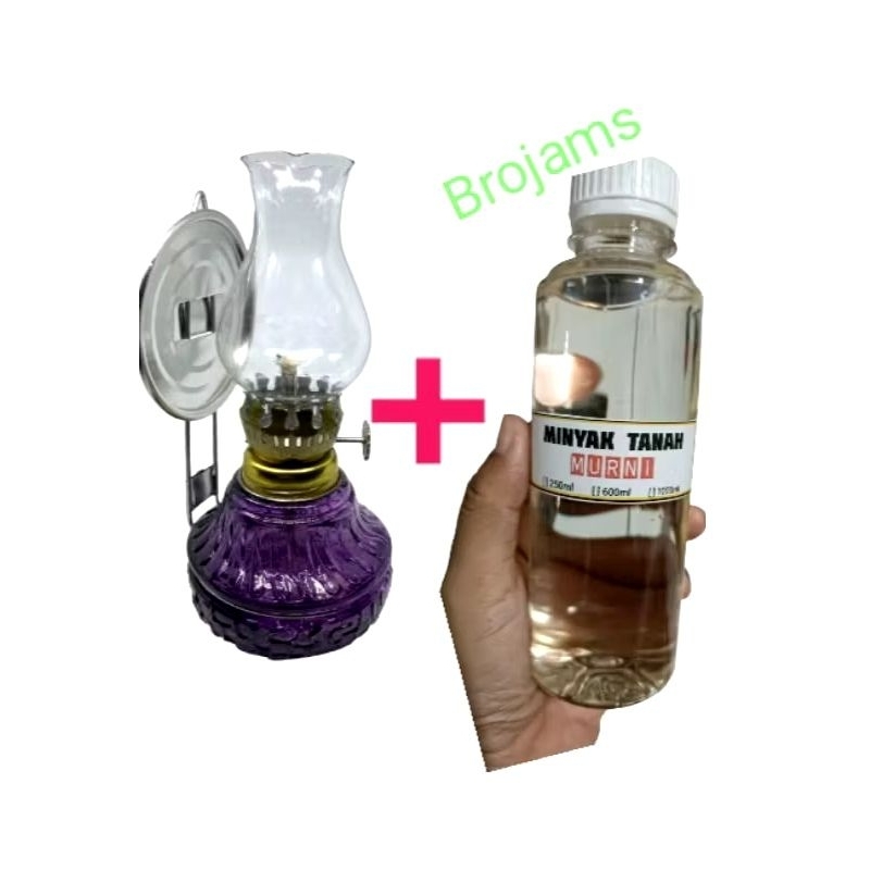 Lampu Ublik Kaca Lampu Teplok Free Minyak Tanah / Solar UD RUKUN