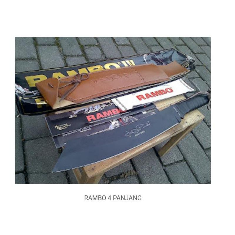 Rambo 4 panjang Pisau potong kayu serbaguna
