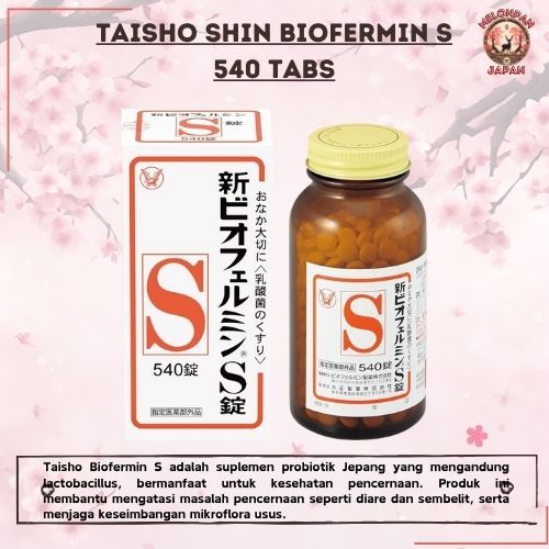 Taisho Shin Biofermin S 540 tabs