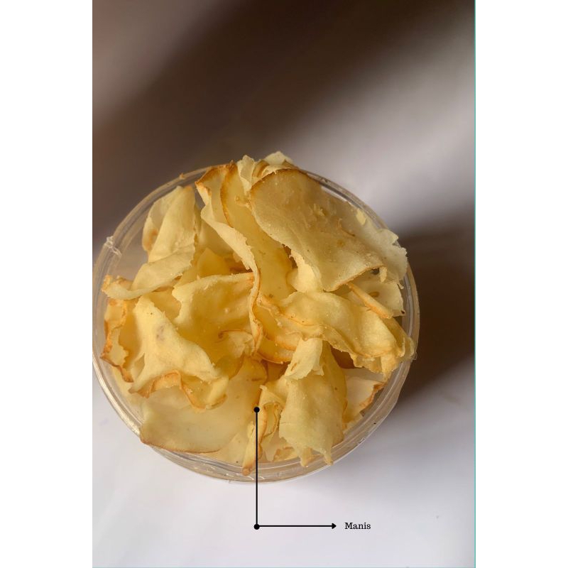 

Keripik Singkong Kripsing Manis Gurih 250gr Ms. Crisp's