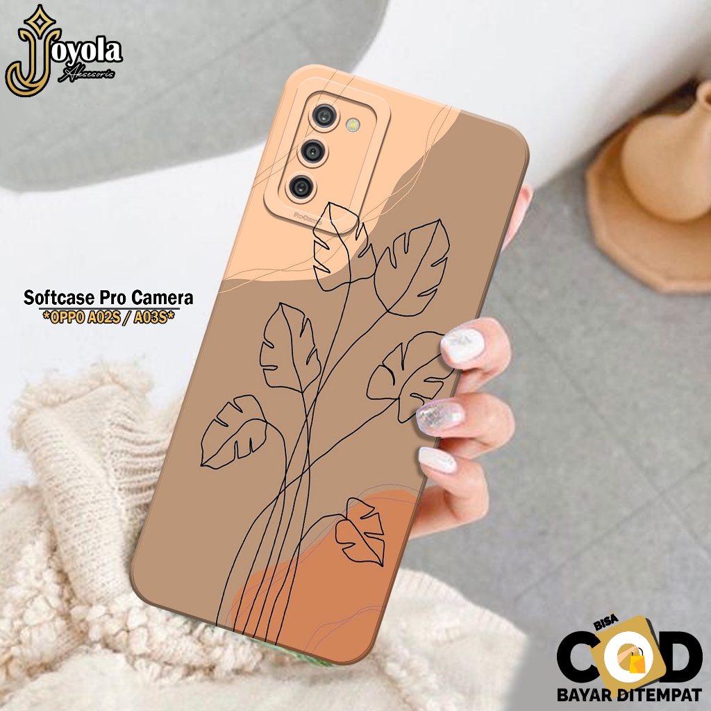 Case Samsung Galaxy A03S / A02S - JOYOLA - Fashion Case Pettern - Softcase Pro Camera - Kesing Hp Sa