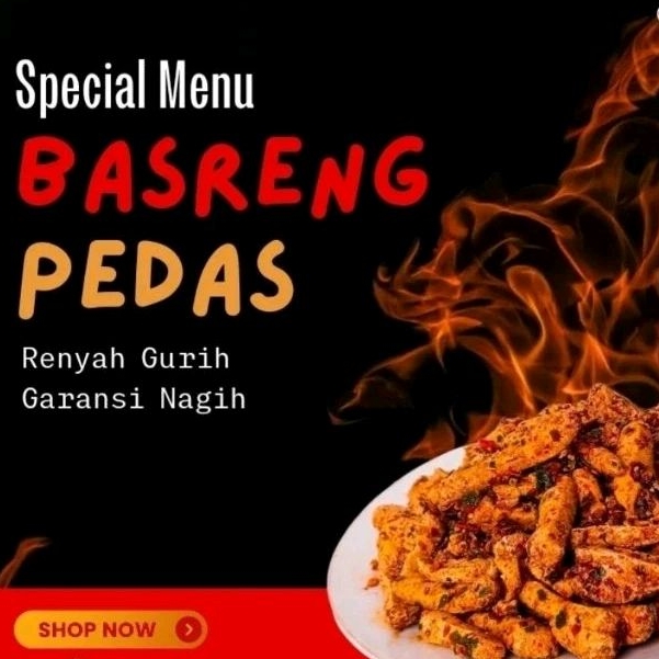 

[COD] Basreng Pedas Original 250gr Nagih Renyah