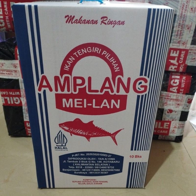 

amplang meilan 1 dus isi 10