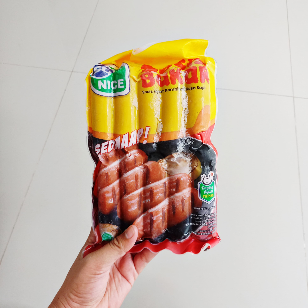 

ADDRIELLA So Nice Sosis Bakar 500gr/isi 10pcs | So Nice/Frozenfood/Frozenfood Murah