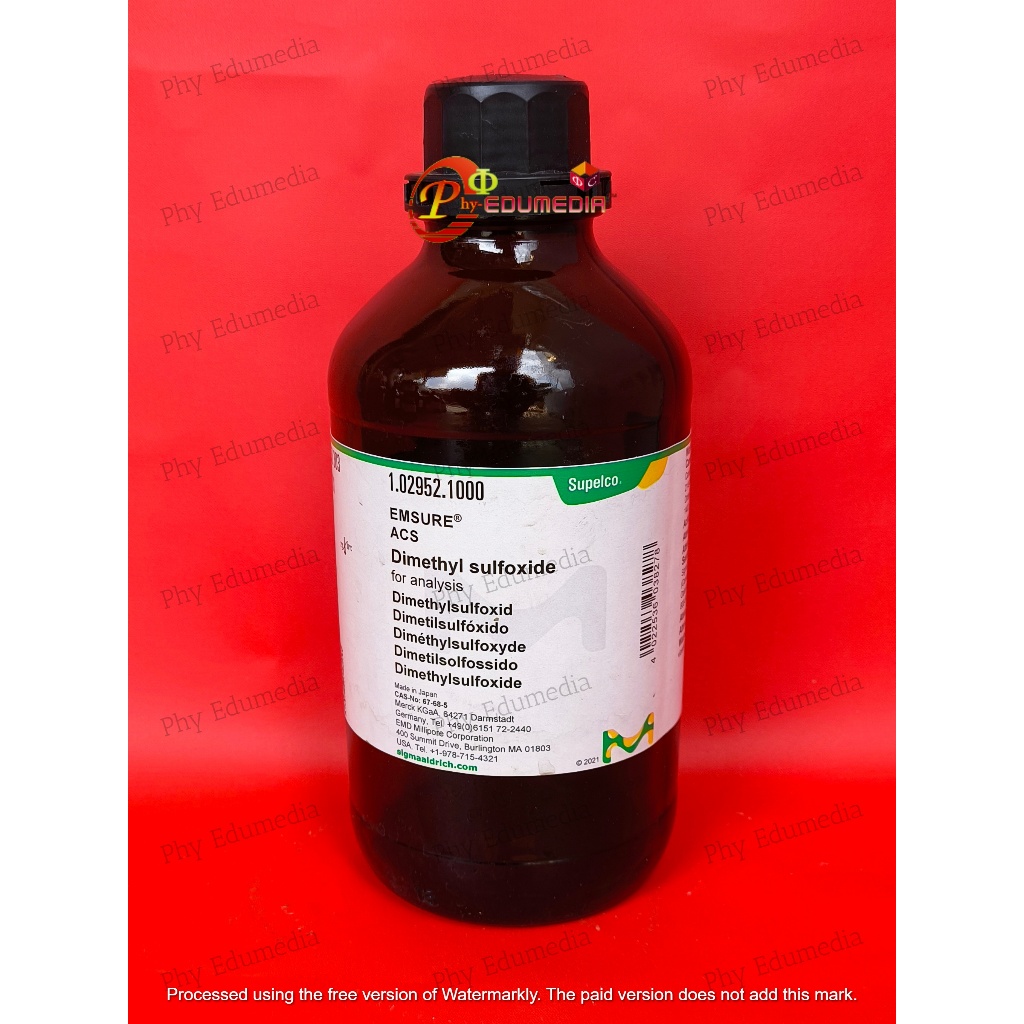 Dimethyl Sulfoxide Merck / DMSO Pro Analis Ecer Per ml