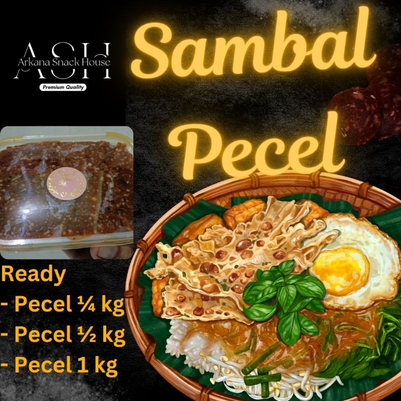 

Sambal Pecel Khas Blitar 250 gram dan 500 gram
