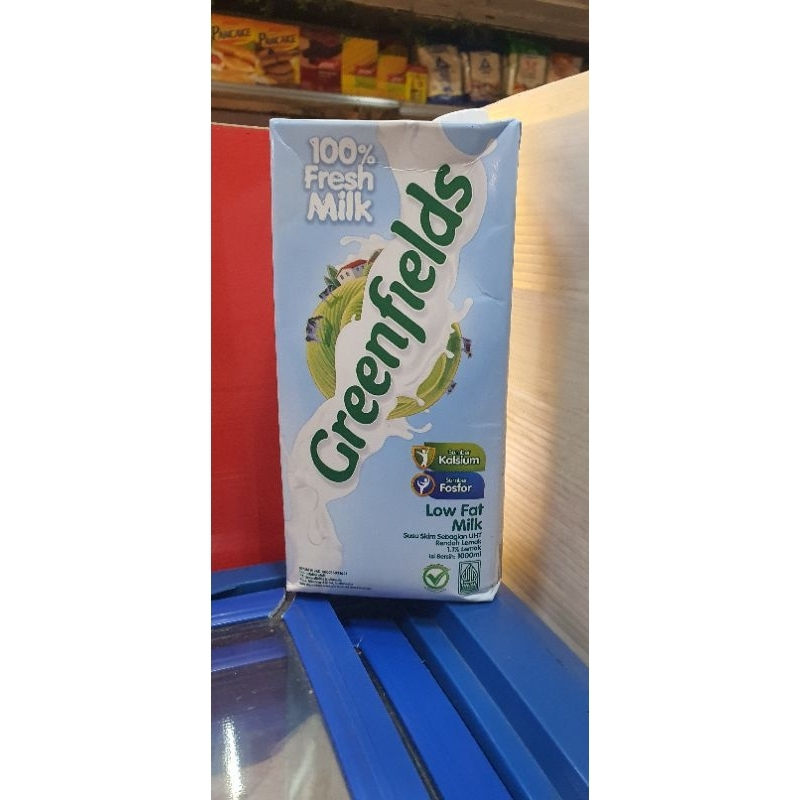 

Greenfields Low Fat Milk susu UHT 1000ml
