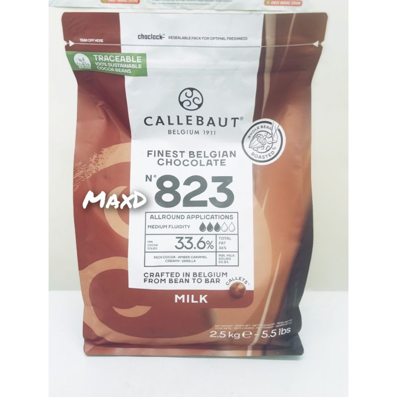 

Callebaut Finest Belgian Chocolate Milk Repack 500gr