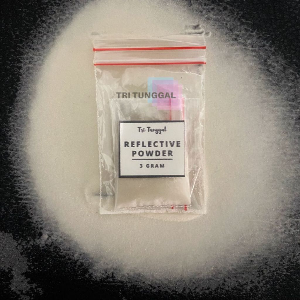 

Serbuk Reflective Putih Kemasan 3gr Serbuk Pantulan Cahaya Reflective Powder Bubuk Reflektif White Sablon Resin Clear Tinta Sablon Plastisol Glow Screen Mesh Kualitas Bagus Prakarya Toko Tri Tunggal Malang