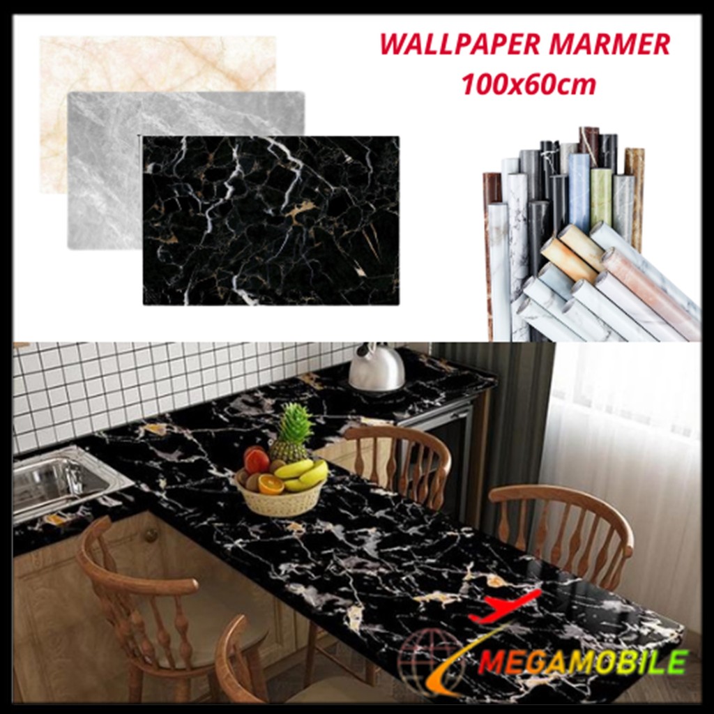MM Wall Sticker Anti Minyak Dapur Kitchen Sheet Ukuran Besar Stiker Dinding Dapur Anti Minyak Uk 100