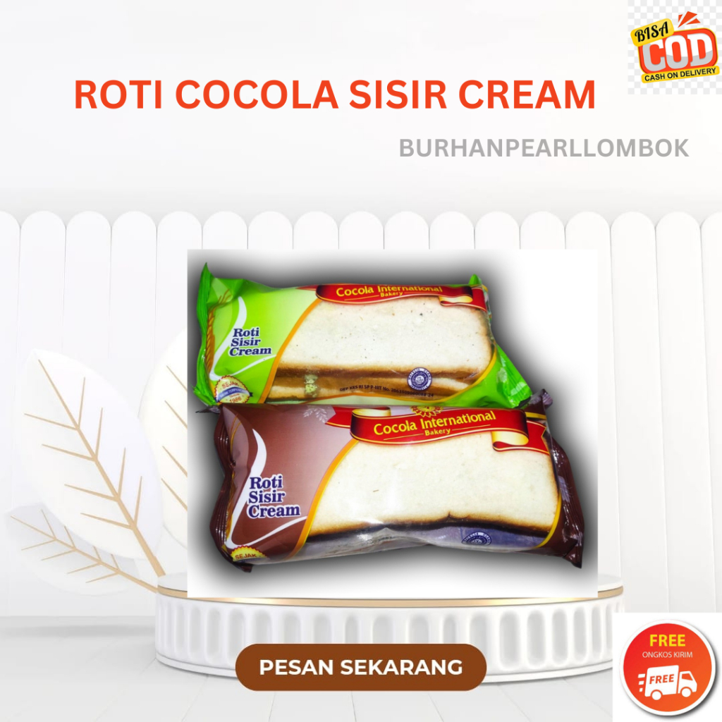 

ROTI SISIR CREM ORIGINAL BY COCOLA