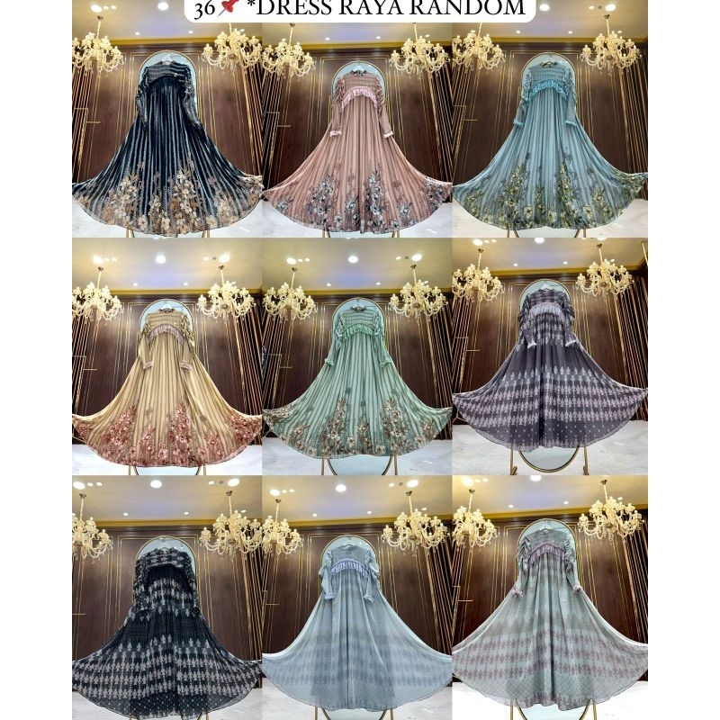 SHELLASAUKIA DRESS CERUTI ( SALE)