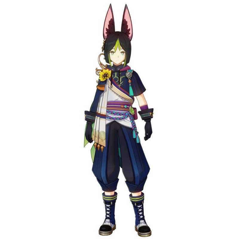 preloved costume cosplay second tighnari genshin impact fullset size XXL