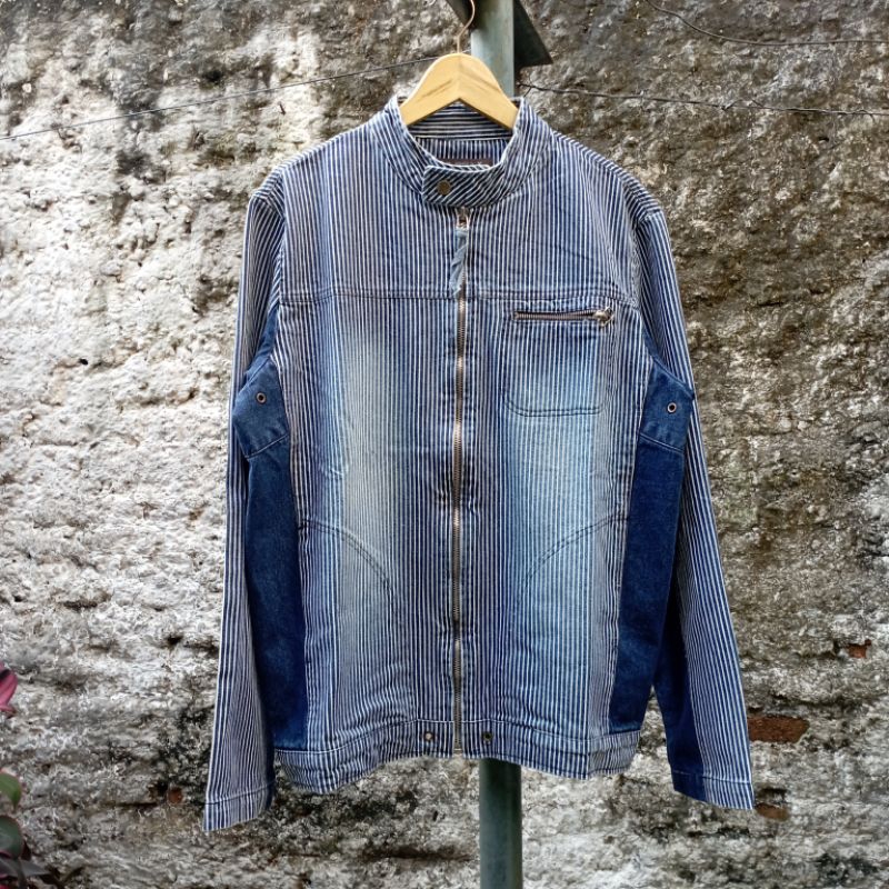 Hickory denim jacket