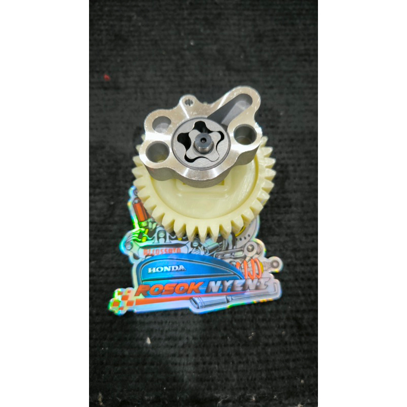 Pompa Oli Modif Bintangan Besar PNP Honda CRF, Verza, Megapro Mono