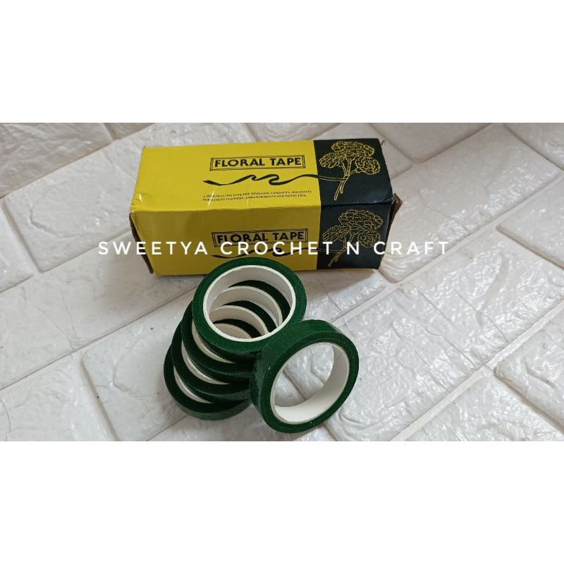 Floral Tape / Selotip Bunga / Selotip Hijau