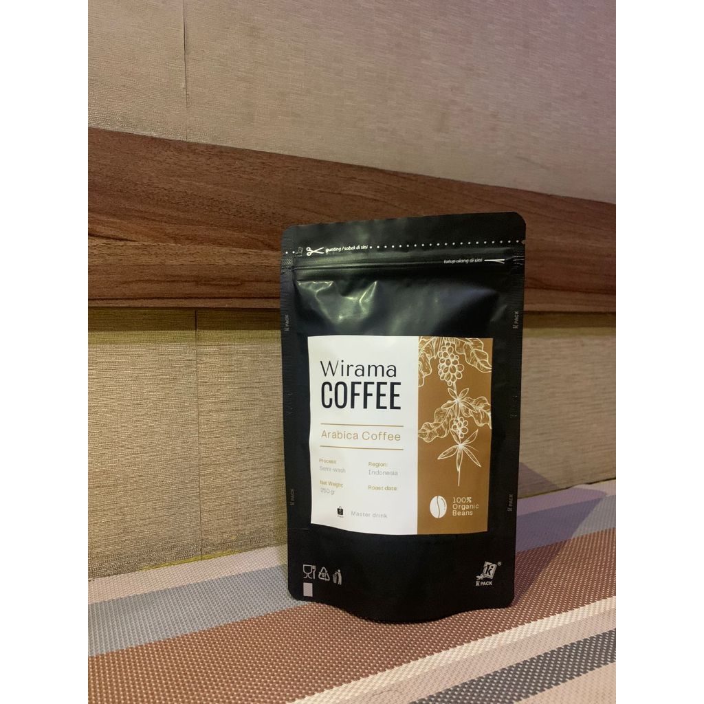 

Wirama kopi Arabika Dampit 250 gram