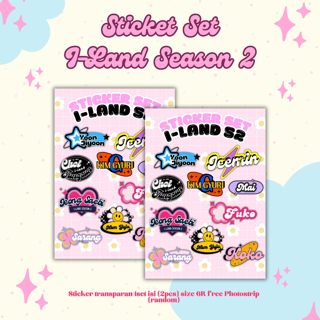

STICKER I-LAND SEASON 2 GIRL VERSION