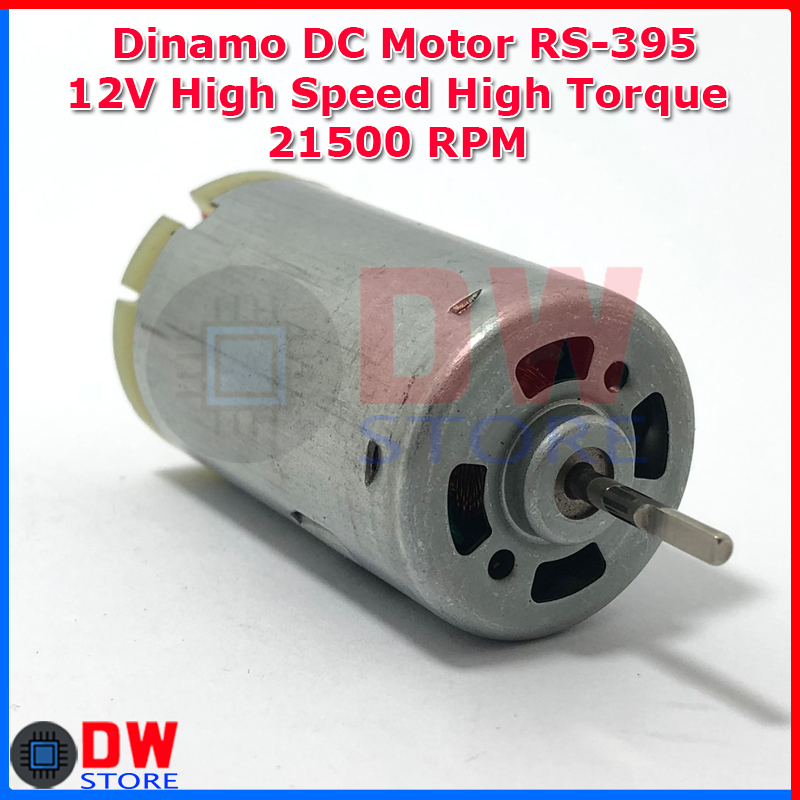 Dinamo DC Motor RS395 RS 395 DC 6V 9V 12V 15V High Speed Torque