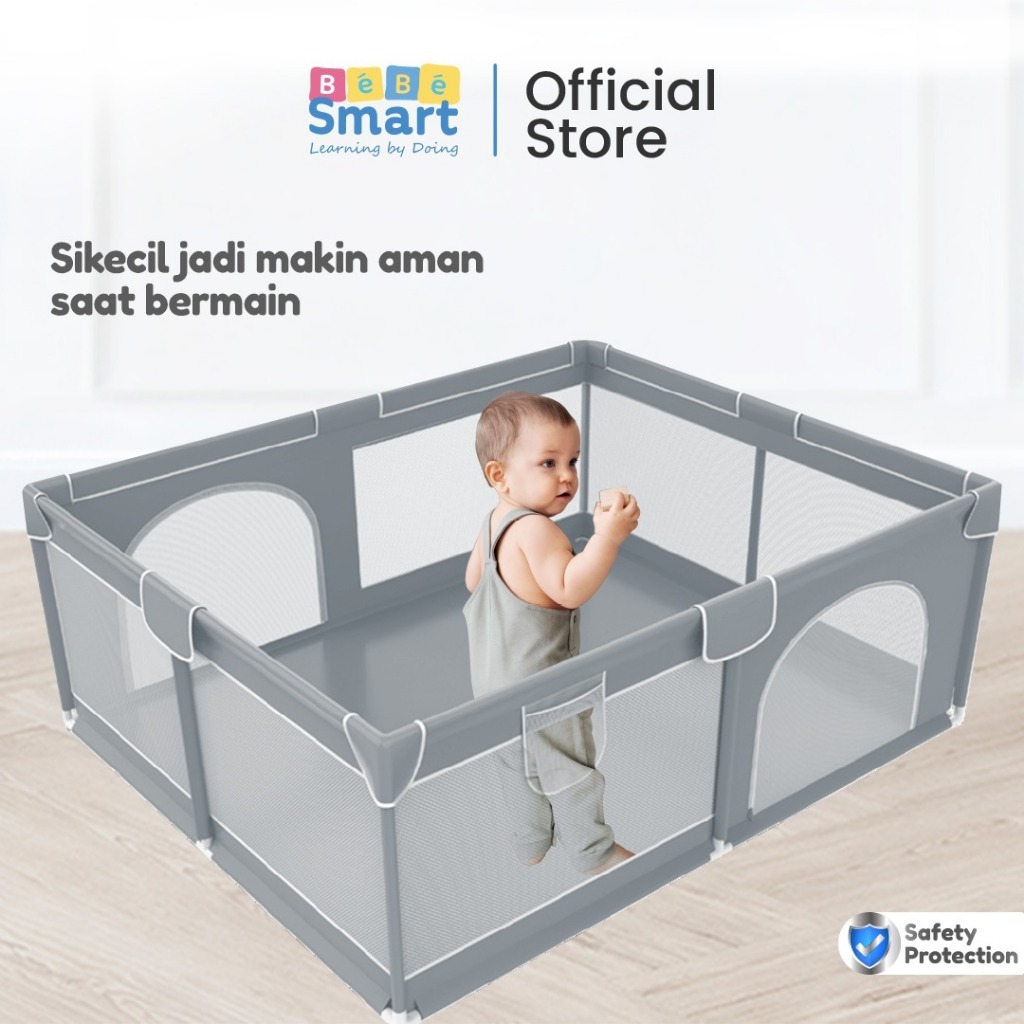 BEBE SMART Pagar Bayi / Pagar Bayi Bermain / Pagar Mainan Anak / Playpen Bayi / Pagar Main Anak