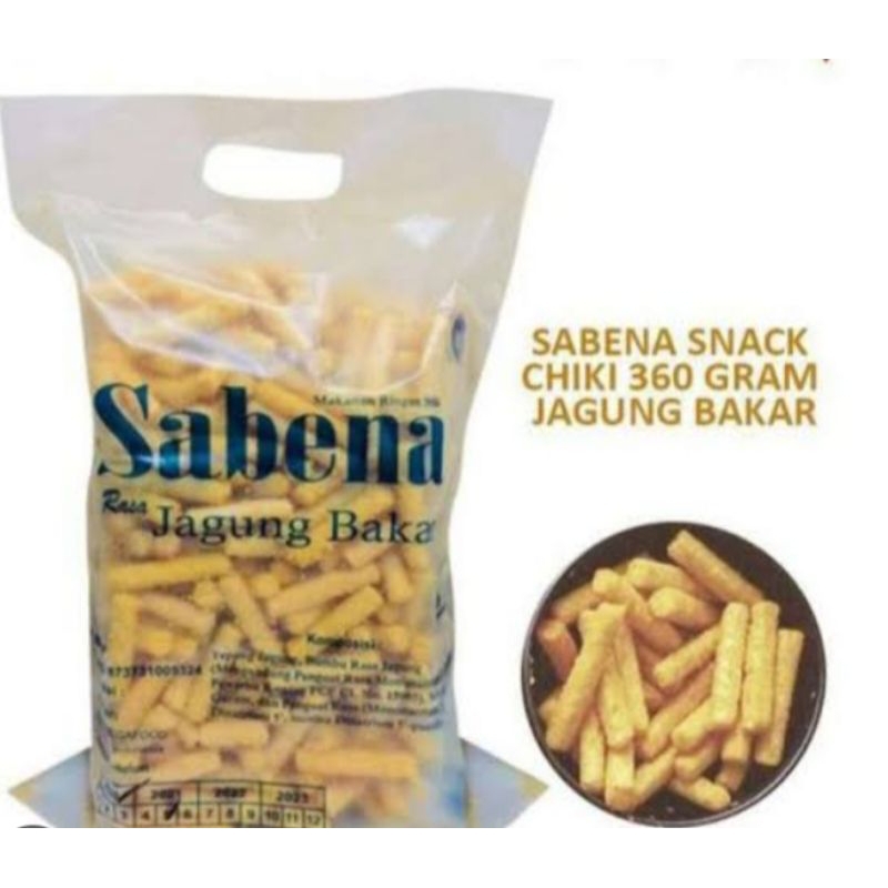 

Sabena stik jagung bakar makanan ringan 360g
