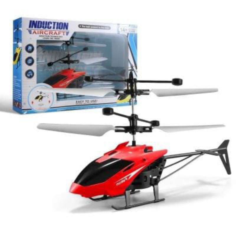 Helikopter Remote control - Mainan Anak Helikopter Sensor Tangan - Mainan Anak Helikopter Terbang