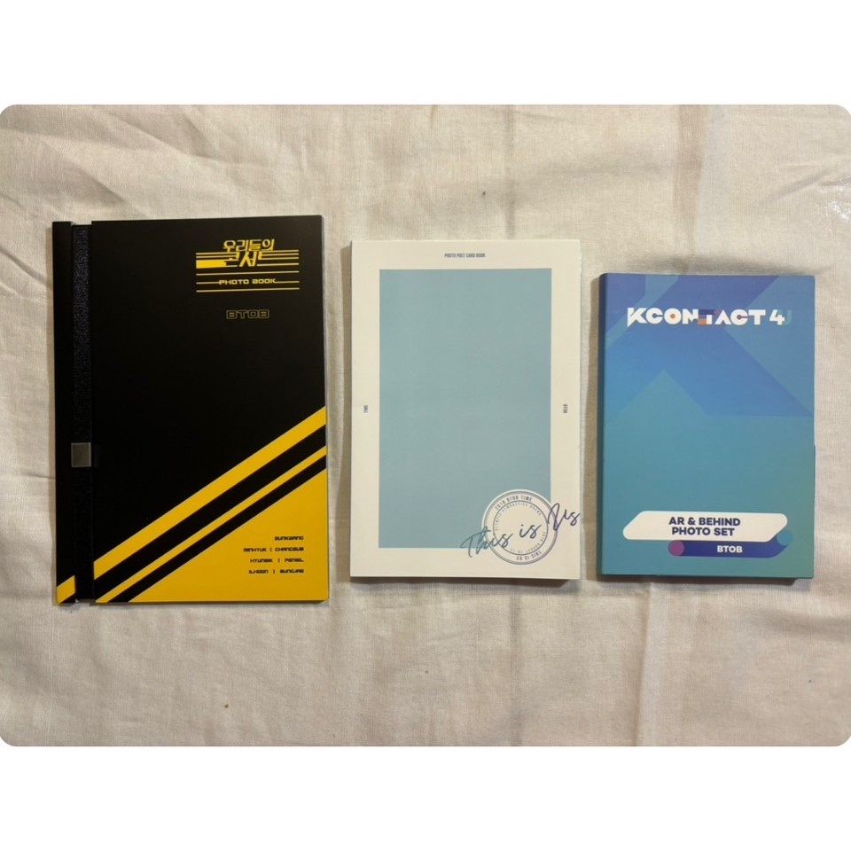 BTOB Postcard Book Our Concert This Is Us KCON4