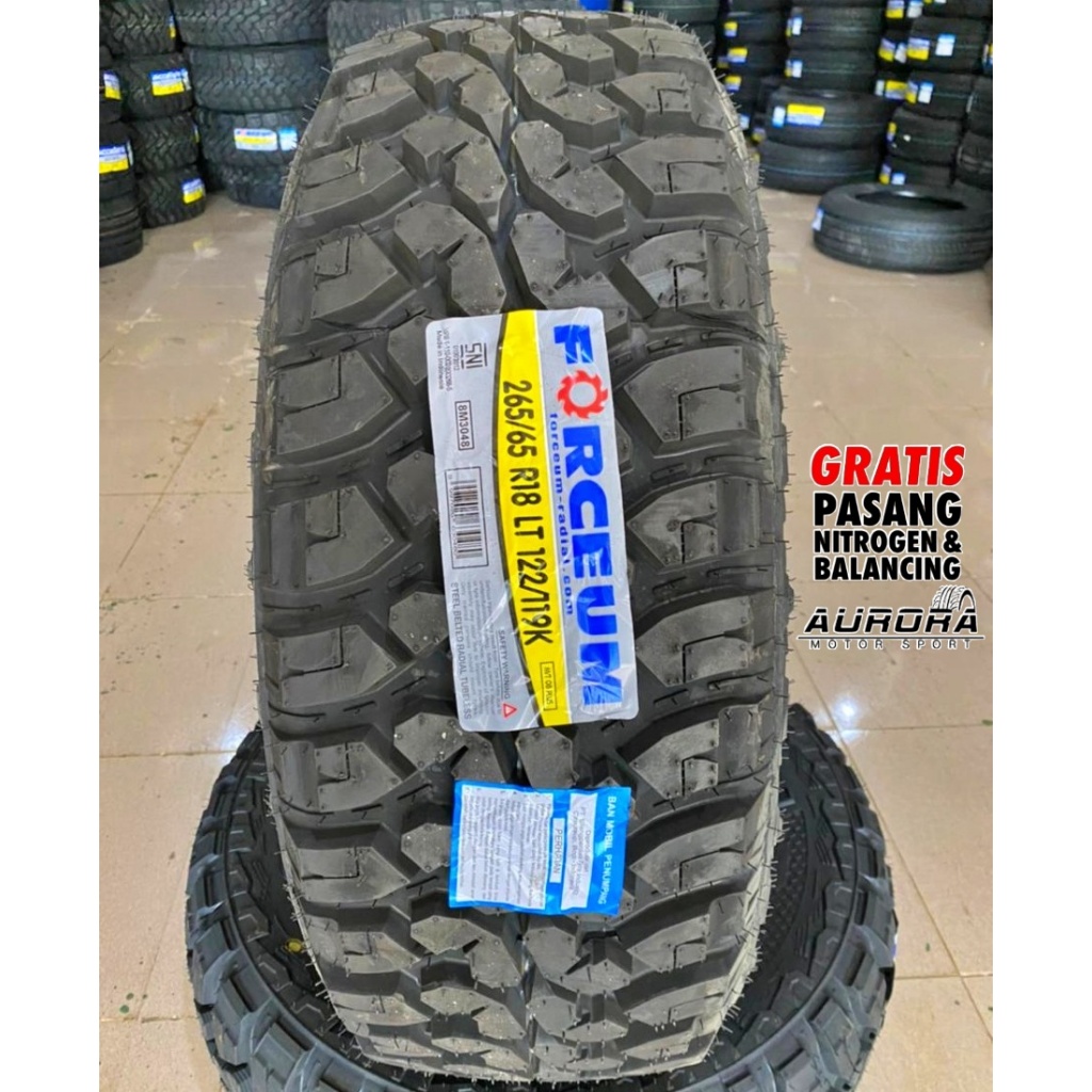 Ban mobil Forceum M/T 08 Plus 265/65 R18 ban off road kembangan kasar ring 18 tubles