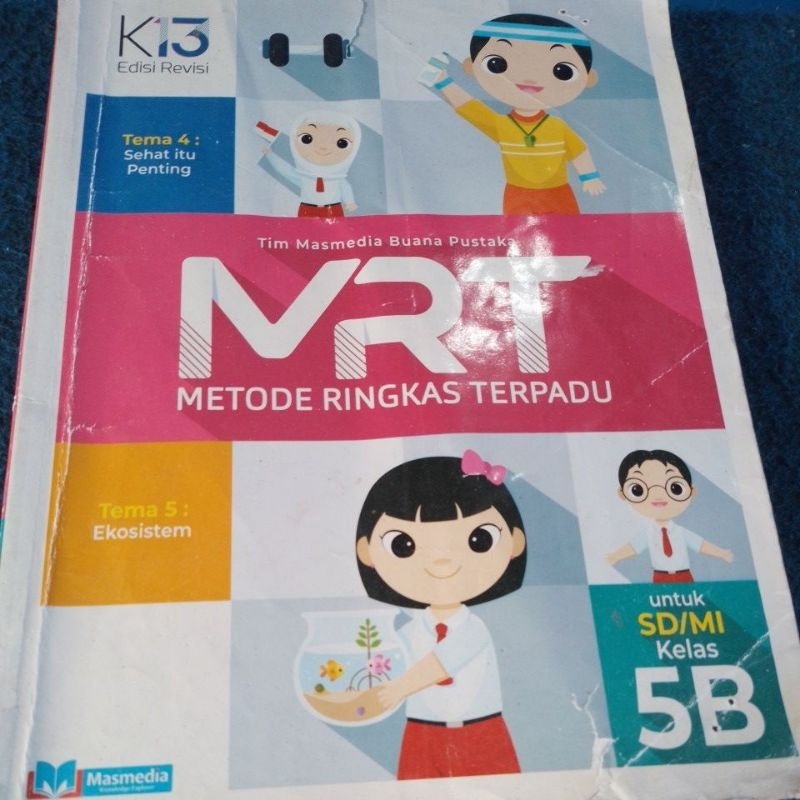 BUKU MRT / METODE RINGKAS TERPADU 5B KELAS 5 SD