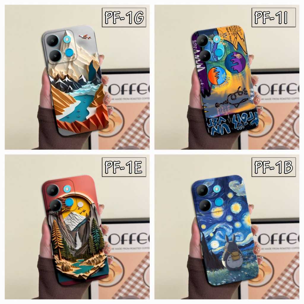 Softcase gambar Motif Lucu Aesthetic  PF-01 Case Poco M3 Poco M3 Pro 5G Poco M4 Pro 4G Poco M5 Poco 