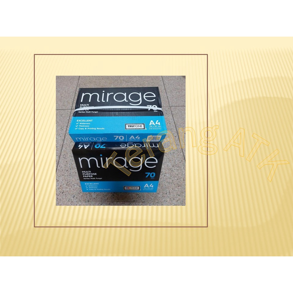 

Kertas Fotocopy A4 70 gr Mirage
