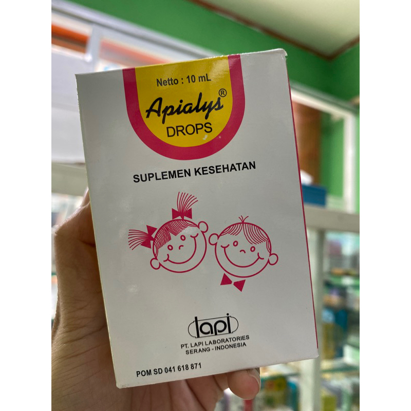 Apialys drop 10ml suplemen kesehatan