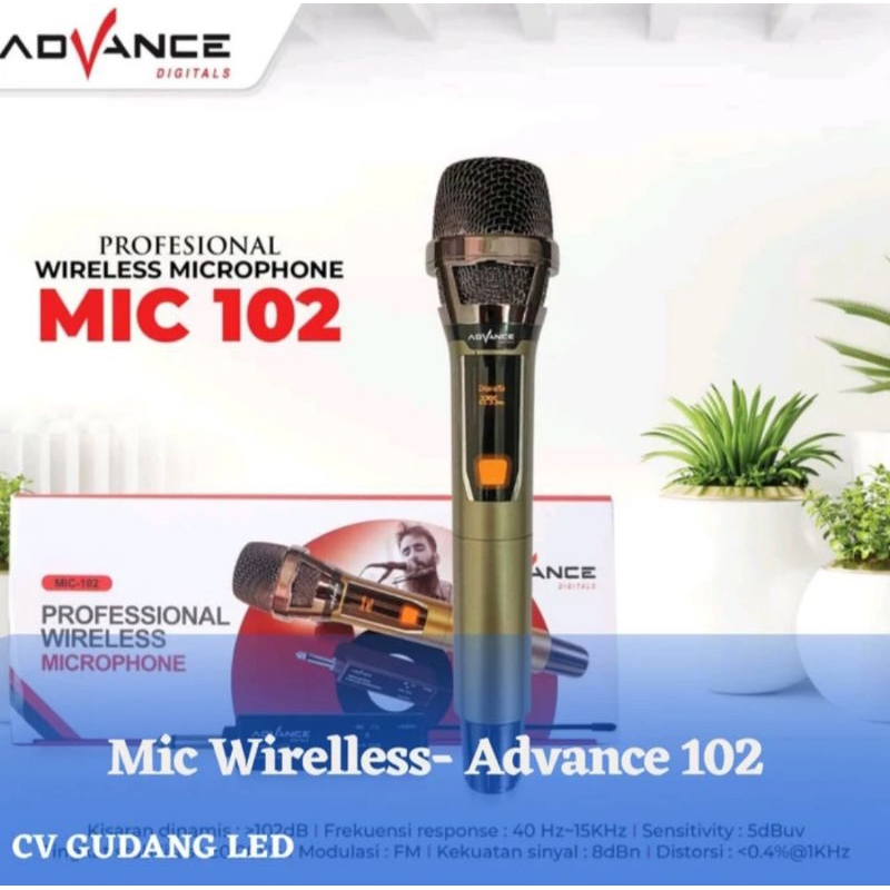 Mic Wirelless- Advance 102