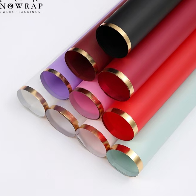 

Gila HAPPY TIME KERTAS BUNGA HXAGD FLOWER WRAP LIST GOLD METALIK KERTAS UNTUK BOUQUET BUNFA