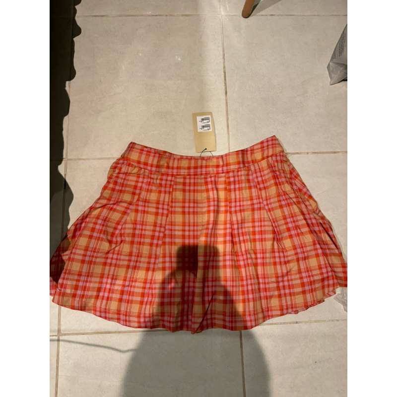 Rok Celana Motif Tartan Gingham
