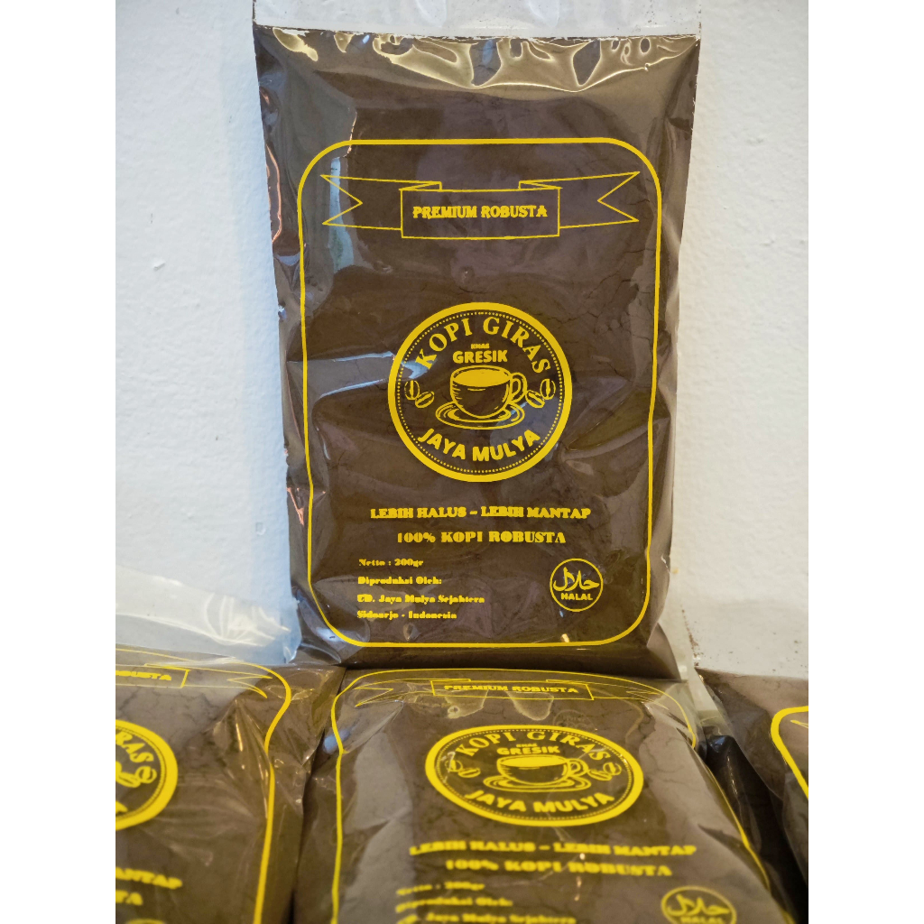 

Kopi Bubuk Giras Jaya Mulya Robusta Mantap Dan Halus