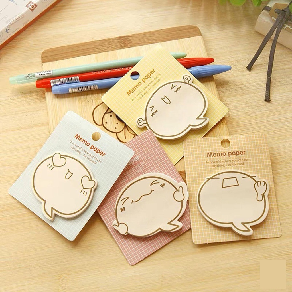 

(ES) E49563 Sticky Note Ekspresi Lucu/Motif Kartun/Memo Lucu