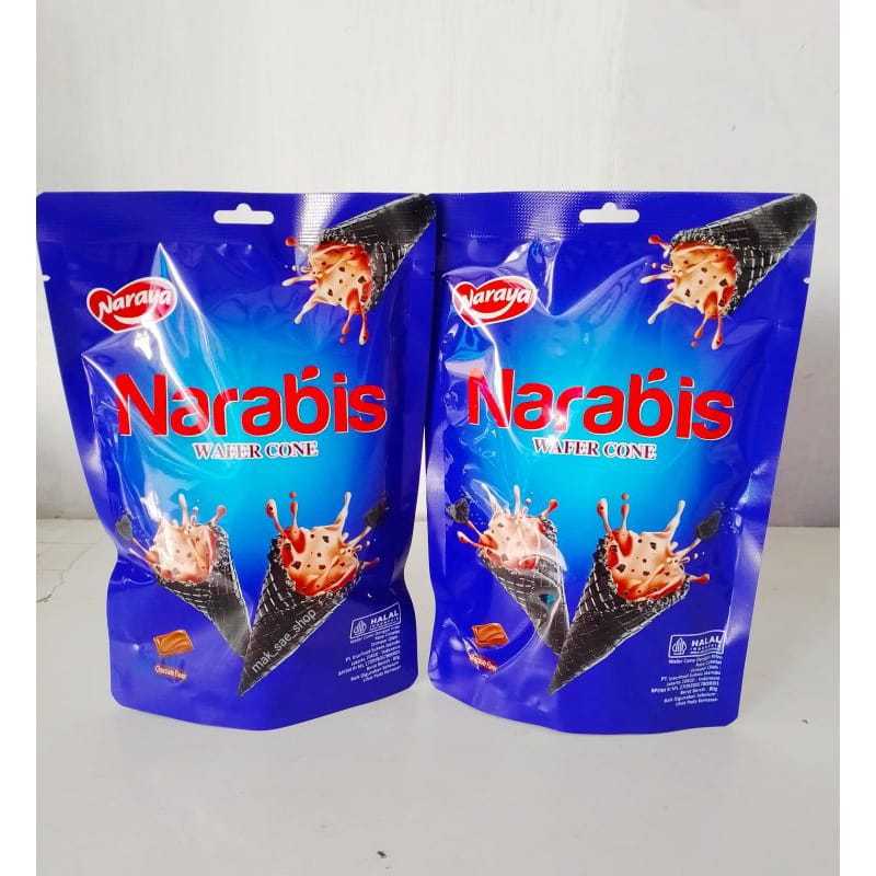 

narabis wafer cone cokelat